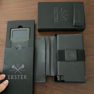 Elster wallet and money clip